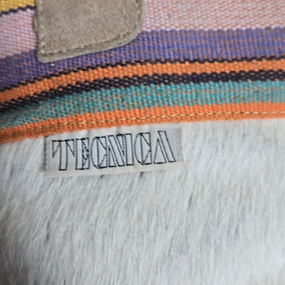 TECHNICA Vintage Real Fur Suede And Fabric Lined Striped Boots